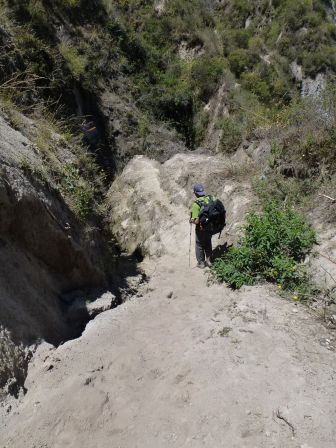 Canyon entre Guayama et Chugchilán