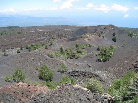 Etna - cratères de Monti Sartorius